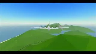 Hawaii 1956 R6D-1 Crash Animation (Not real weather)