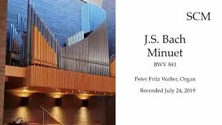 BWV 841, Minuet