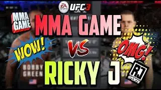 EA UFC 3 SHOWDOWN:  MMA GAME VS RICKY J SPORTS!