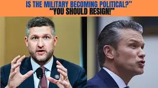 IS THE U.S MILITARY BENG POLITICICED? PAT RYAN TAKES ON HEGSETH