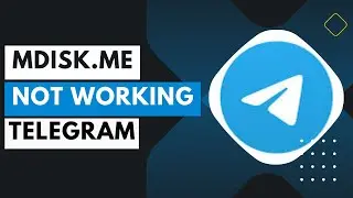 Telegram mdisk.me Not Working - Telegram mdisk Link Not Opening - mdisk.me Site Can't Be Reached