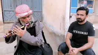 Local baba playing best flute music | Karachi pakistan  | Flute artist | Bansuri | flute | Pasoori |