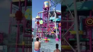 Splash Zone Waterpark Giant Bucket Wildwood NJ