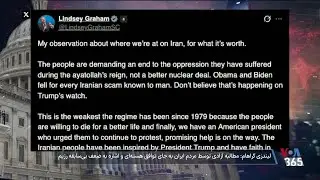موضع واحد کنگره در قبال اعتراضات ضدحکومتی در ایران