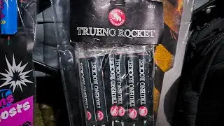 ORIGINAL FIREWORKS TRUENO ROCKET | Rockets with Whistling Ascent | Planet Fireworks