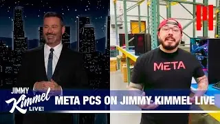 META PCs on Jimmy Kimmel Live!