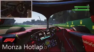 F1 Monza Race Simulator Test - Ferrari Onboard Hotlap