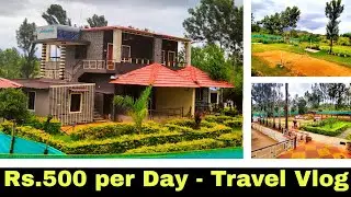 Just Rs. 500 per Day - Low Budget Travel - Peace Valley Resort - Thalamalai - Vlog - Queen Jhansi