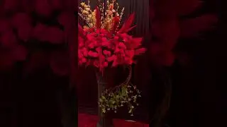 red theme decor