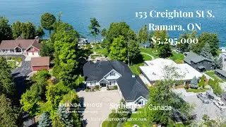FOR SALE - 153 Creighton St. S, Ramara, ON - Lake Simcoe - Offered at $5,295,000!