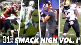 HS Football Big Hits 💥 #D1Bound Smack High Vol I: HS Football Highlights (2015)
