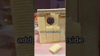 DIY HAUNTED Gingerbread House⁉️