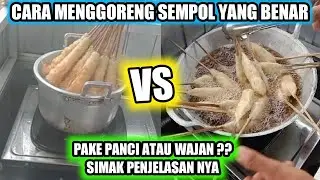 GORENG SEMPOL PAKAI PANCI DAN WAJAN ?? INI KELEBIHAN DAN KEKURANGAN NYA