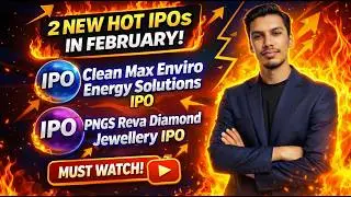 Big Upcoming IPO Alert 🚨  Clean Max Enviro Energy & PNGS Reva Diamond Jewellery | Rahul Chandel