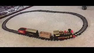 Kids connection train set 22 piece / Classic retro Locomotive train