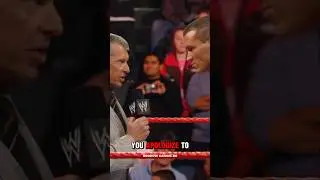 Randy Orton Slaps & Punts Vince McMahon #wwe #randyorton #vincemcmahon #stephaniemcmahon #wrestling
