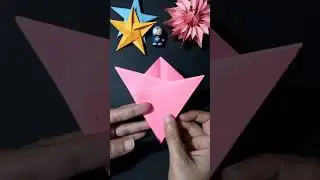 Paper Snowflake Diy #papercraft #tutorial #short #3dsnowflake #ytshorts #short