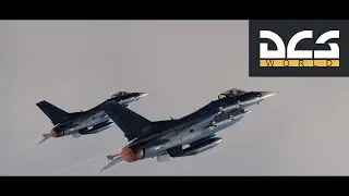 F-16C対空戦闘訓練【#DCSWorld 】