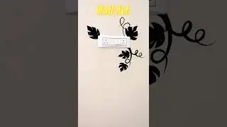 wall painting design ideas#art #wallpainting #wallart #shorts