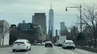 Driving the Henry Hudson Pkwy in NYC