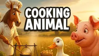 Animal Kitchen Madness | Funny animal cooking 