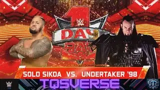 SOLO SIKOA VS THE UNDERTAKER. BLOODLINE RULES. WWE 2K25. TQS