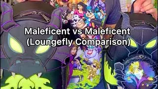 MALEFICENT (Grotto Treasures) vs. MALEFICENT (Toyz N Fun): Loungefly Exclusive Comparison
