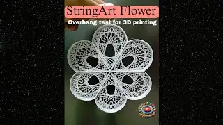 StringArt by 3D printing #3dprinting #cad #bambulab #challenge