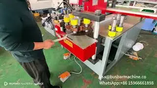 SS-30-3CNC PRO CNC busbar machine busbar punching and servo stop working status