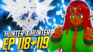 KILLUA IS AMAZING!! | Hunter x Hunter Ep 118/119 Reaction
