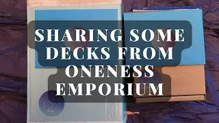 Sharing some decks from Cheryl at @onenessemporium