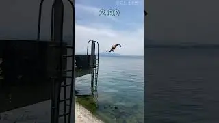 Death diving until 10m HIGH!! #diving #cliffdiving #jump #shorts #sports #splashdiving