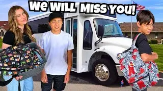 Time To Pack | He Is Leaving For The First Time