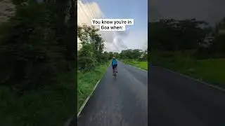 Have you ever Cycled in Goa?? #cyclinglife #cycling #goacycling #Goa #nature #travel #indiacycling