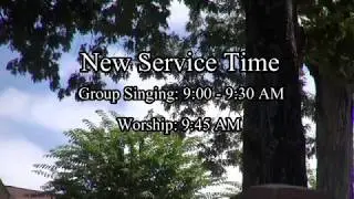 Colonel Glenn Church of Christ New Worship Time