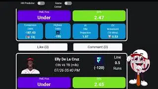 FREE FLIFF PICKS FROM PROPS MADE EASY FOR 7/26/25