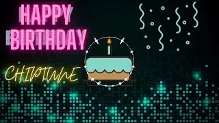 happy birthday song background chipstune music visualizers