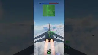 35 mile BVR AIM120B shot #warthunder #bvr #amraam #aim120 #fox3 #warthundergameplay
