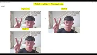 Rock, paper, Scissors detection using YoloV8 and YoloV11