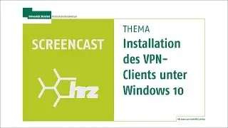 AnyConnect VPN-Client unter Windows 10 installieren