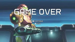 Metroid Dread: DEATH SCREEN GLITCH