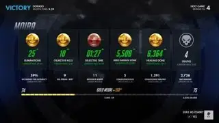 Overwatch: quickplay with Moira