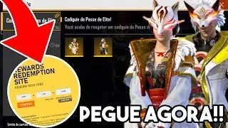 🔥 COMO PEGAR CODIGUIN DO NOVO PASSE DE ELITE NO FREE FIRE!!