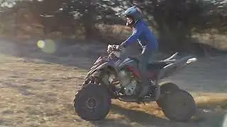 track ride on trx 250 and raptor 700