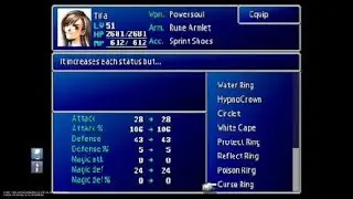 FINAL FANTASY VII - First Curse Ring ( MISSABLE )