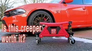 Griots Garage sit on creeper unboxing and first impressions