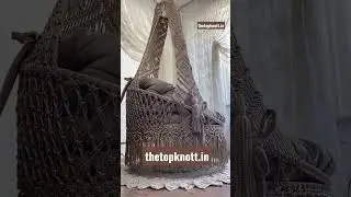 Beautiful Macrame Swing Hammock 🤩।How To Buy Online। Macrame Manufactur।Craft Product।Shorts