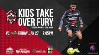 Ontario Fury vs Dallas Sidekicks Jan 27 2017 Teaser