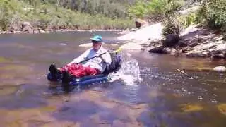 Multi-day liloing on a $10 PVC airbed with $15 paddles