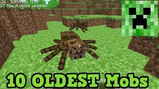 Minecraft Top 10 OLDEST MOBS